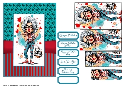 Too Fab For Your Nonsense Card 7x5 Pyramid
