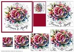 Forever and Always Card Front with Pyramid