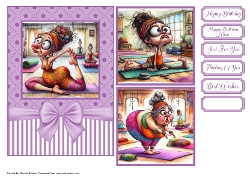 cup1376525_40 - Granny Yoga Card Front 7x5