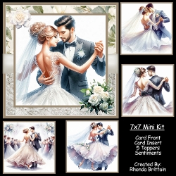 Bride & Grooms First Dance Mini Kit 7x7