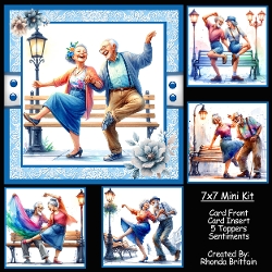 cup1379657_40 - Dance Like No One is Watching Mini Kit 7x7