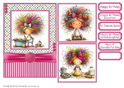 cup1380559_40 - Little Miss Baker Card Front 5x7
