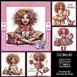 Happy Birthday Mini Kit 7x7