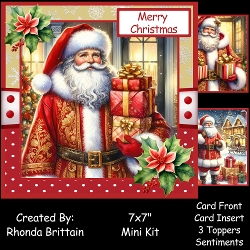 Santa Claus Mini Kit 7x7