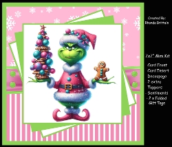 Merry Grinchmas 3 Mini Kit 7x7