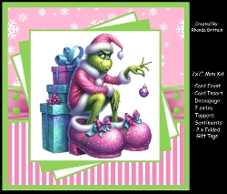 Merry Grinchmas 4 Mini Kit 7x7
