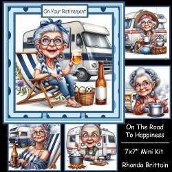 On The Road To Happiness Mini Kit 7x7