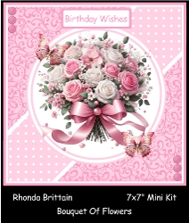 Bouquet of Flowers 1 Mini Kit 7x7
