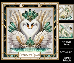 cup1384071_40 - Art Deco Swan Mini Kit 7x7