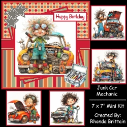 cup1384573_40 - Junk Yard Mechanic Mini Kit 7x7