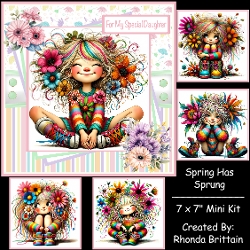 Spring Has Sprung Mini Kit 7x7