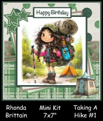 Taking A Hike 1 Mini Kit 7x7