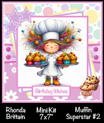 Muffin Superstar 2 Mini Kit 7x7