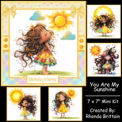 You Are My Sunshine Mini Kit 7x7