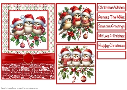 cup1386540_40 - Christmas Birds Card Front 5x7