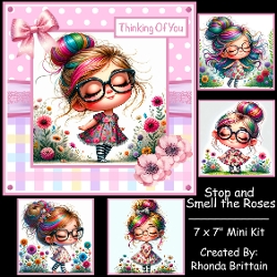 Stop and Smell the Roses Mini Kit 7x7
