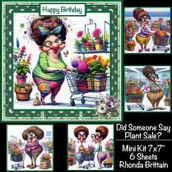 Did Someone Say Plant Sale? Mini Kit 7x7