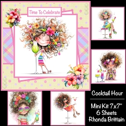 cup1389192_40 - Cocktail Hour Mini Kit 7x7