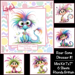 Roar-some Dinosaur #1 Mini Kit 7x7
