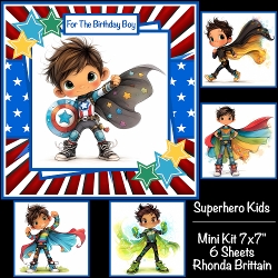 Superhero Kids Mini Kit 7x7