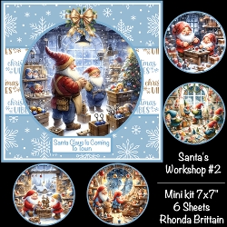 Santas Workshop #2 Mini Kit 7x7