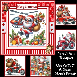 Santas New Transport Mini Kit 7x7