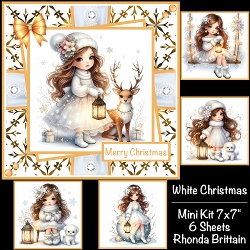 White Christmas Mini Kit 7x7