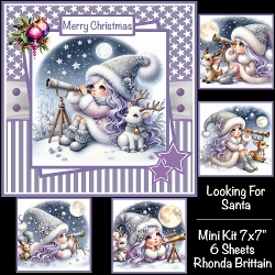 Looking For Santa Mini Kit 7x7