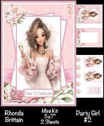 Party Girl #2 Mini Kit 5x7