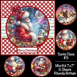 Santa Claus #3 Mini Kit 7x7