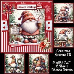 Christmas Gnomes #3 Mini Kit 7x7