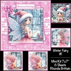 Winter Fairy #1 Mini Kit 7x7