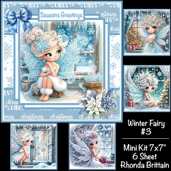 Winter Fairy #3 Mini Kit 7x7