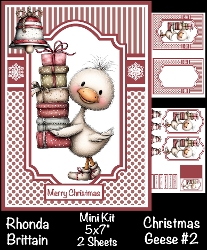 Christmas Geese #2 Mini Kit 5x7 (3)