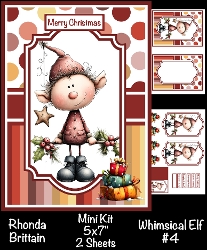 Whimsical Elf #4 Mini Kit 5x7