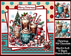 Christmas Hot Chocolate Mini Kit 8x8 *Customer Request*