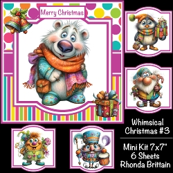 Whimsical Christmas #3 Mini Kit 7x7