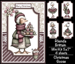 Christmas Goose Mini Kit 5x7 (4)