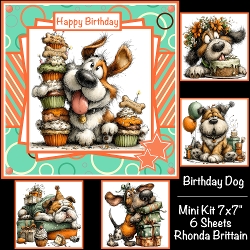 Birthday Dogs #1 Mini Kit 7x7 (5)