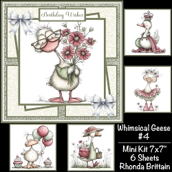 Whimsical Geese #4 Mini Kit 7x7 (5)