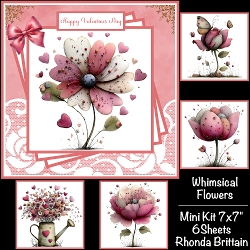 Whimsical Flowers Mini Kit 7x7 (5)