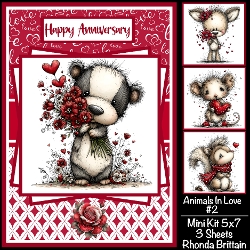 Animals In Love #2 Mini Kit 5x7