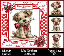 Puppy Love #3 Mini Kit 6x6 (4)