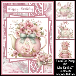 Floral Tea Party #2 Mini Kit 5x7 (4)
