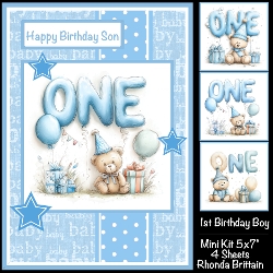 1st Birthday Boy Mini Kit 5x7 (4)