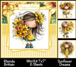 Sunflower Dreams Mini Kit 7x7 (4)