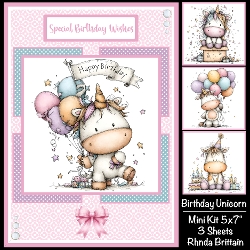 Birthday Unicorn Mini Kit 5x7 (3)