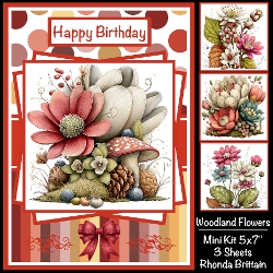 Woodland Flowers Mini Kit 5x7 (3)