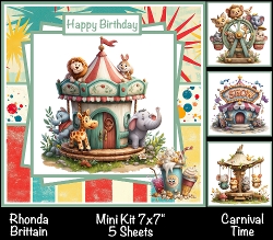 Carnival Time Mini Kit 7x7 (4) *Customer Request*