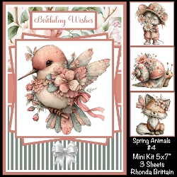 Spring Animals #4 Mini Kit 5x7 (3)